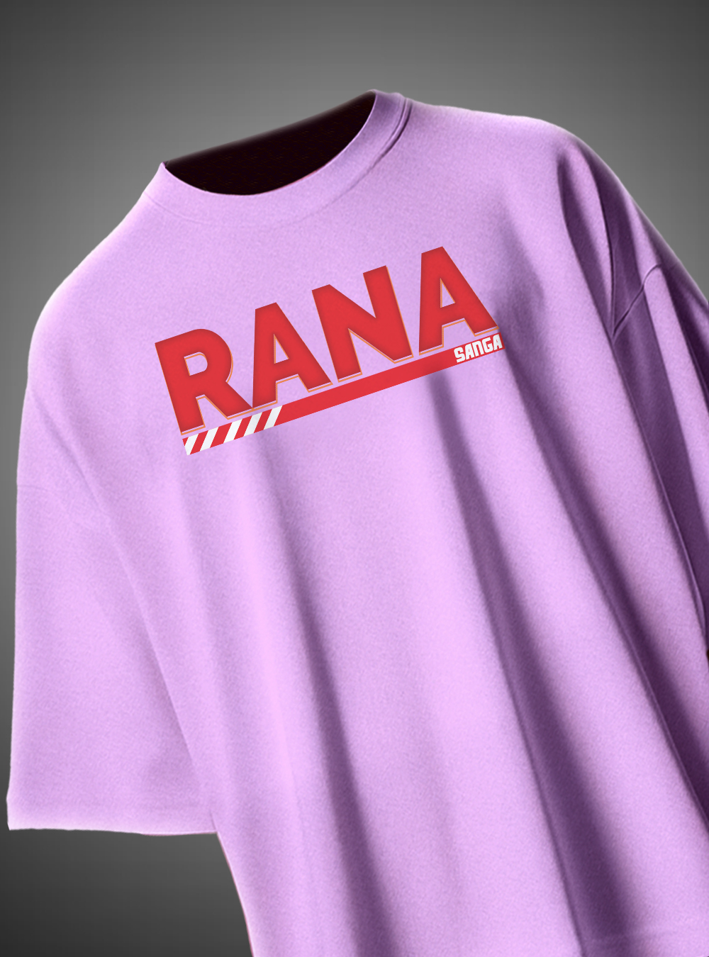 Rana Sanga Rajputana Oversized T-Shirt Warrior Design KSquaree Rajputana Collection