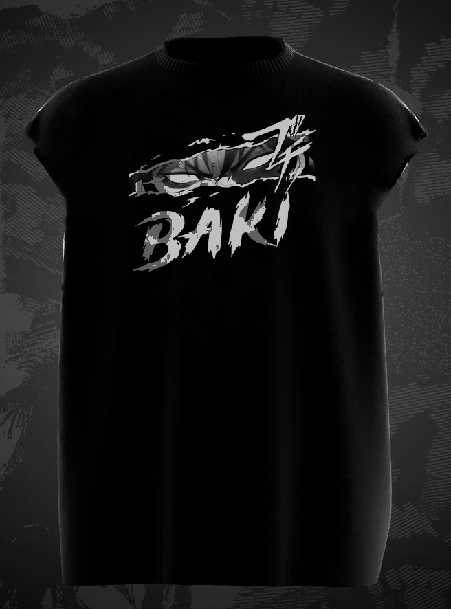 Baki Anime Gym Vest - Image 2