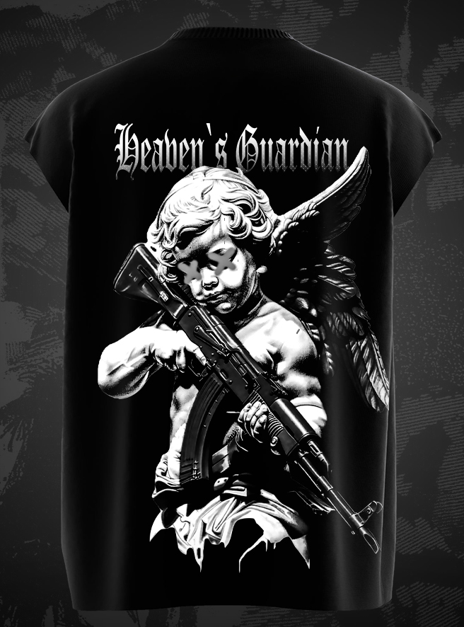 Angel Warrior Streetwear Gym Vest - Image 4