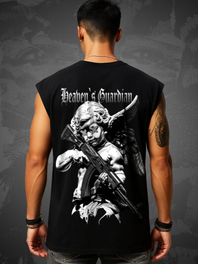 Angel Warrior Streetwear Gym Vest