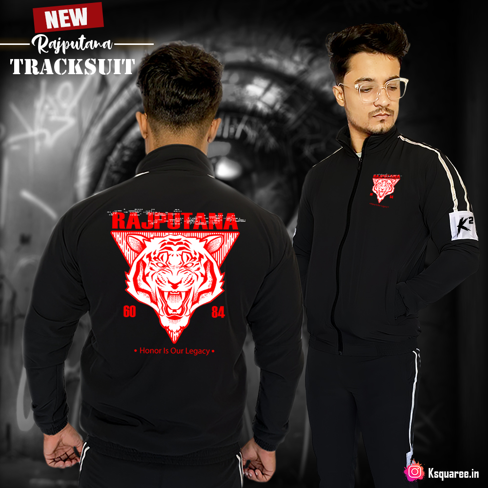 Honor is Our Legacy Tracksuit - Bold Heritage Design