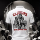 Rajput Anangpal Singh Tomar Collar T-Shirt with a warrior heritage design for Rajputana pride.
