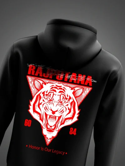 Rajputana Honor Is Our Legacy Hoodie – Royal Rajput Heritage Design by KSquaree