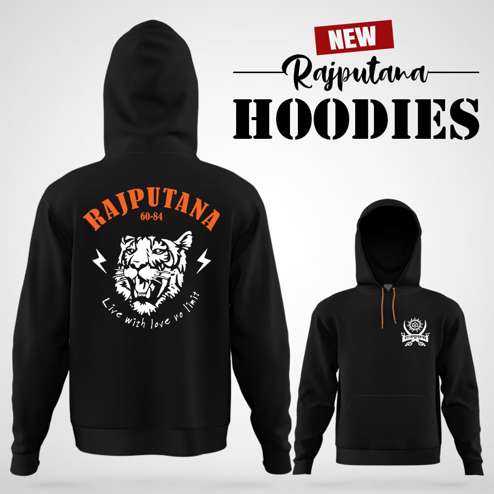Rajputana Live With Love No Limit Hoodie