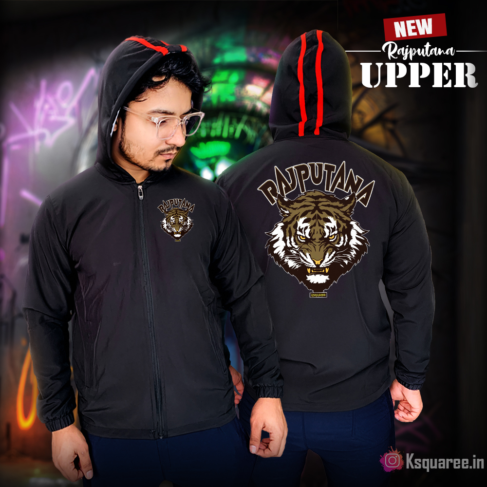 Tiger Face Rajputana Upper - Fearless Design