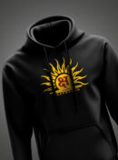 Fire Rajputana Hoodie – Fierce Rajput Heritage Design by KSquaree