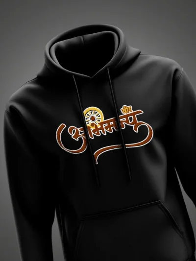 Abhimanyu Printed Hoodie – Legendary Warrior Valor Winter Wear by KSquaree