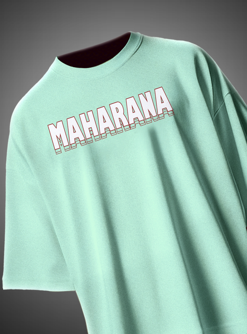 Maharana Pratap Rajputana Oversized T-Shirt Warrior Design KSquaree Rajputana Collection