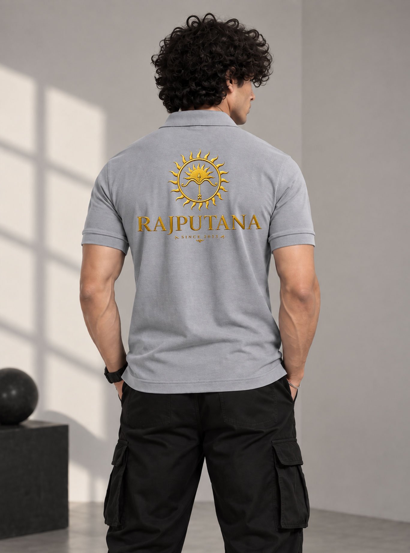 Rajputana SAP Matty Polo T-Shirt - Image 3