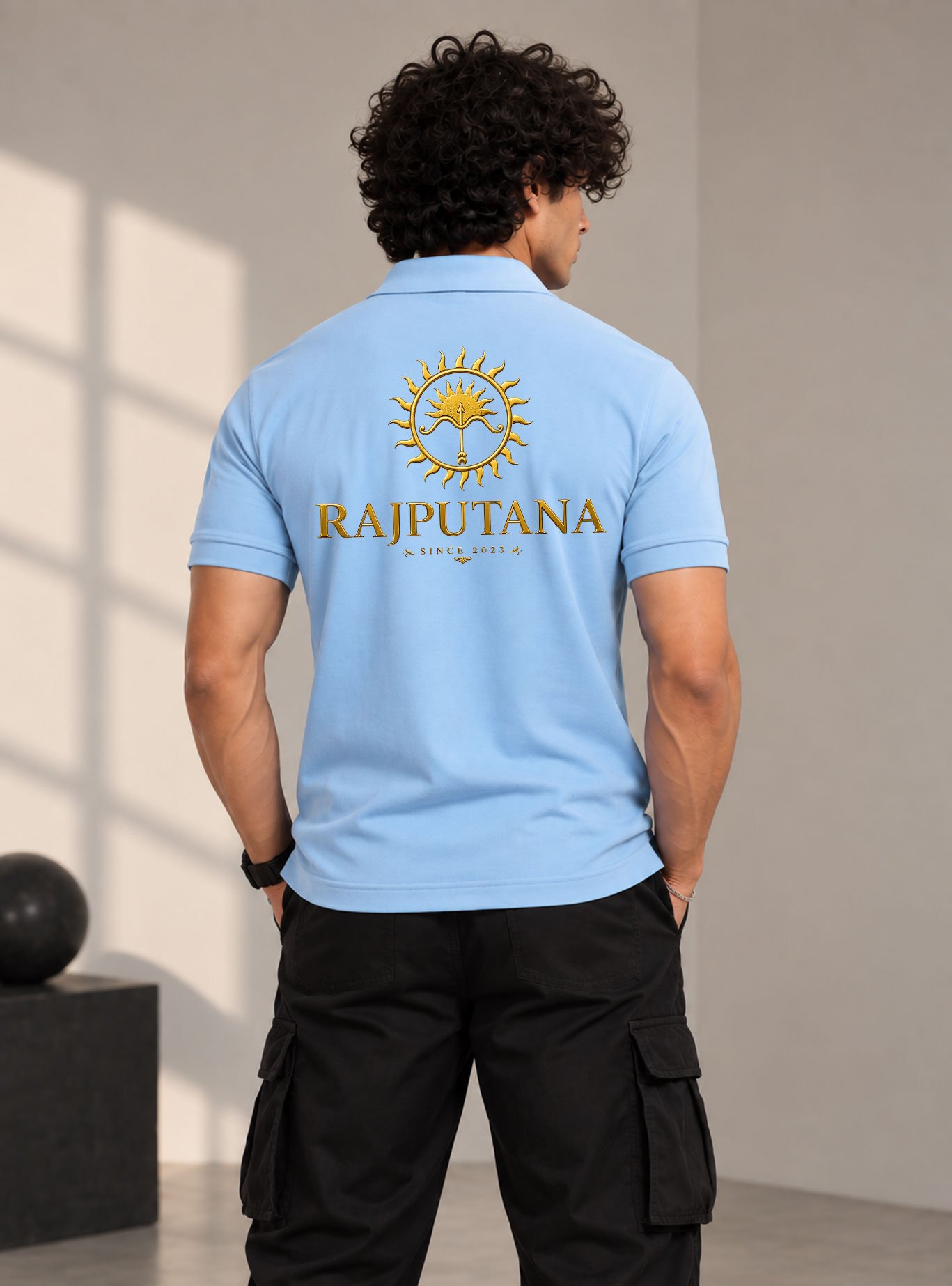 Rajputana SAP Matty Polo T-Shirt - Image 4