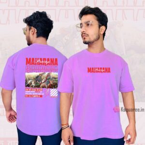 Maharana Pratap Printed Terry Cotton Over Size T-Shirt