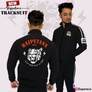 Rajputana Live With Love No Limit Printed Men's Sports Ns Tracksuit