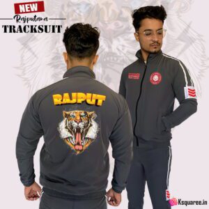 Tiger Face Rajput Printed Men's Sports Ns Tracksuit