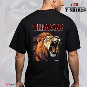 Thakur Design Terry Cotton Over Size T-Shirt