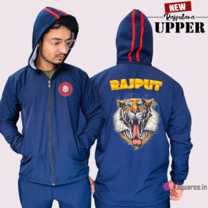 Tiger Face Rajput Printed Men's Sports Ns Upper  With Honeycomb Net Inside.