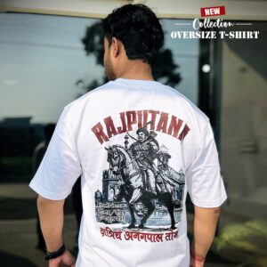 Kshatriya Samrat Anangpal Singh Tomar Oversized T-Shirt