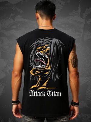 Attack on Titan Anime Gym Vest