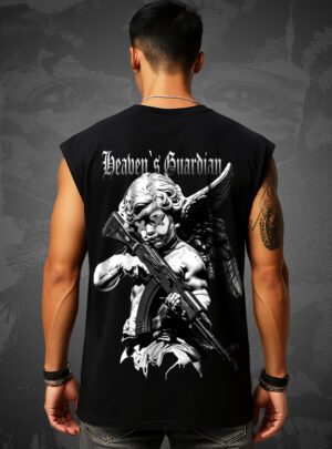 Angel Warrior Streetwear Gym Vest