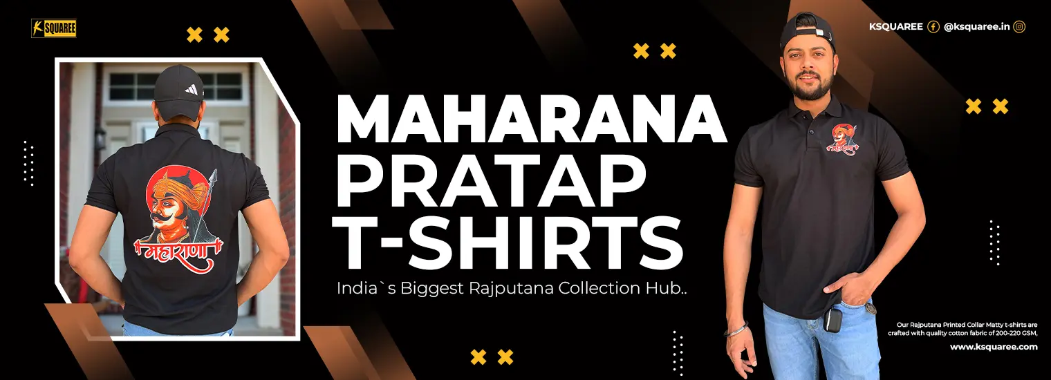 Maharana Pratap Collar T-Shirts