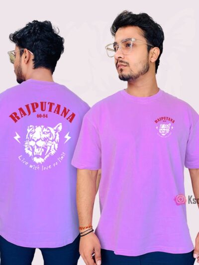 Rajputana Terry Cotton Over Size T-Shirt