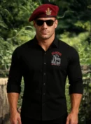 Anangpal Singh Tomer Black Shirt – Legendary Tomar Rajput Heritage by KSquaree