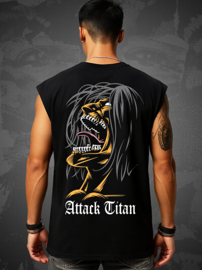 Attack on Titan Anime Gym Vest