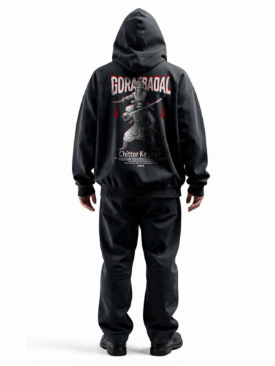 Gorabadal Premium Hoodie – Rajputana Warrior Inspired Design by KSquaree