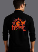 Hindu Black Shirt – Bold Hindu Identity Premium Wear by KSquaree