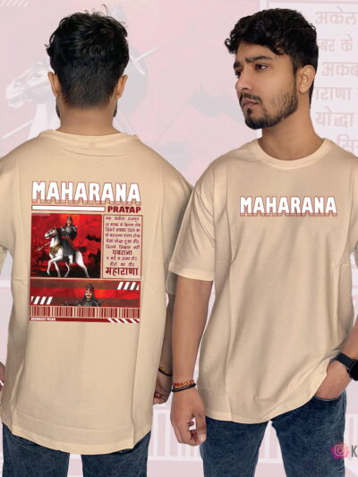 Maharana Pratap DS-09 May Over Size T-shirt