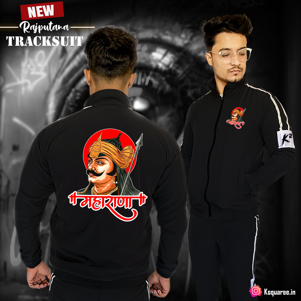 Maharana Pratap Tracksuit - Warrior Tribute Design