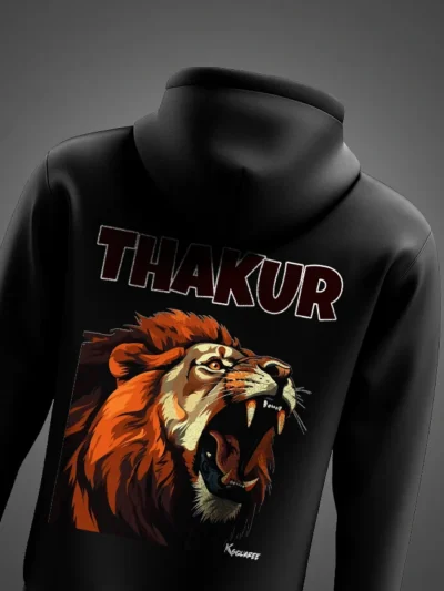 Thakur Legacy Premium Hoodie – Royal Rajputana Heritage Design by KSquaree
