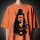 Meditating Lord Shiva oversize t-shirt by KSquaree