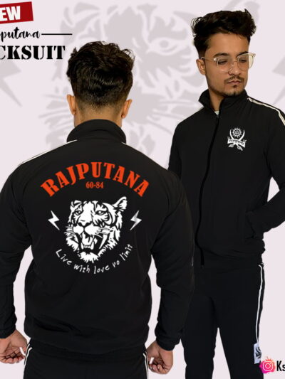Rajputana Live With Love No Limit Printed Men's Sports Ns Tracksuit