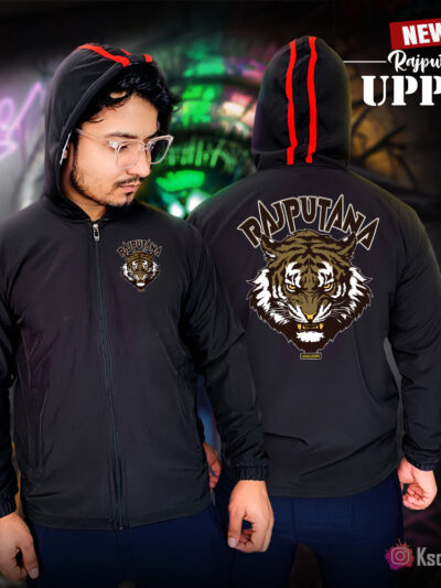 Tiger Face Rajputana Upper - Fearless Design