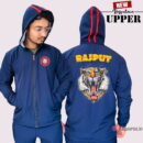 Tiger Face Rajput Printed Men's Sports Ns Upper With Honeycomb Net Inside.