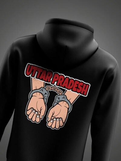 Uttar Pradesh Printed Hoodie – UP Pride Design Winter Wear by KSquaree