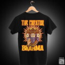 The Creator Brahma Oversize T-Shirt | Divine Design, Premium Cotton Unisex Tee