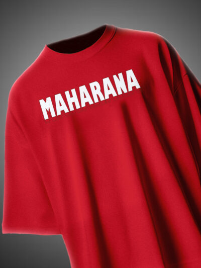 Maharana Pratap Rajputana Oversized T-Shirt Warrior Design KSquaree Rajputana Collection