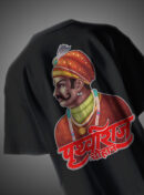Prithviraj Chauhan Rajputana Oversized T-Shirt Warrior Design KSquaree Rajputana Collection