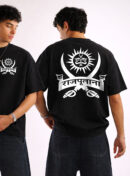Rajputana Swords Oversized T-Shirt Warrior Design KSquaree Rajputana Collection